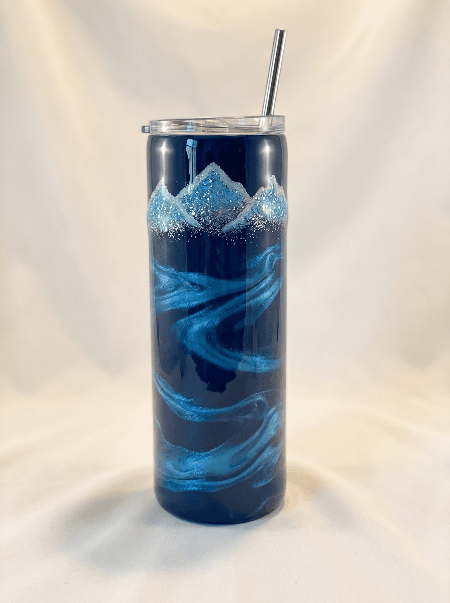 Tahoe Blue Swirl