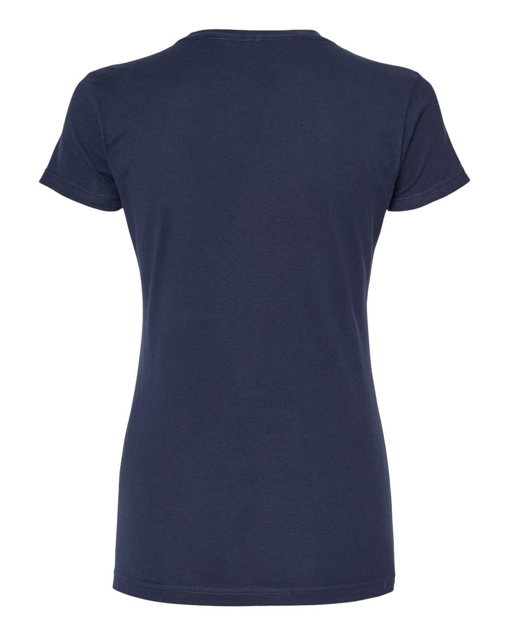 Tultex 213 Women's Fine Jersey Slim Fit T-Shirt in Navy