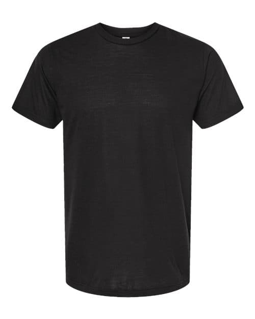 Tultex 254 in Solid Black Tri Blend