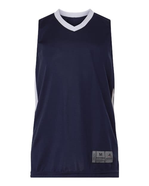Augusta Sportswear 6887 in Navy/ White