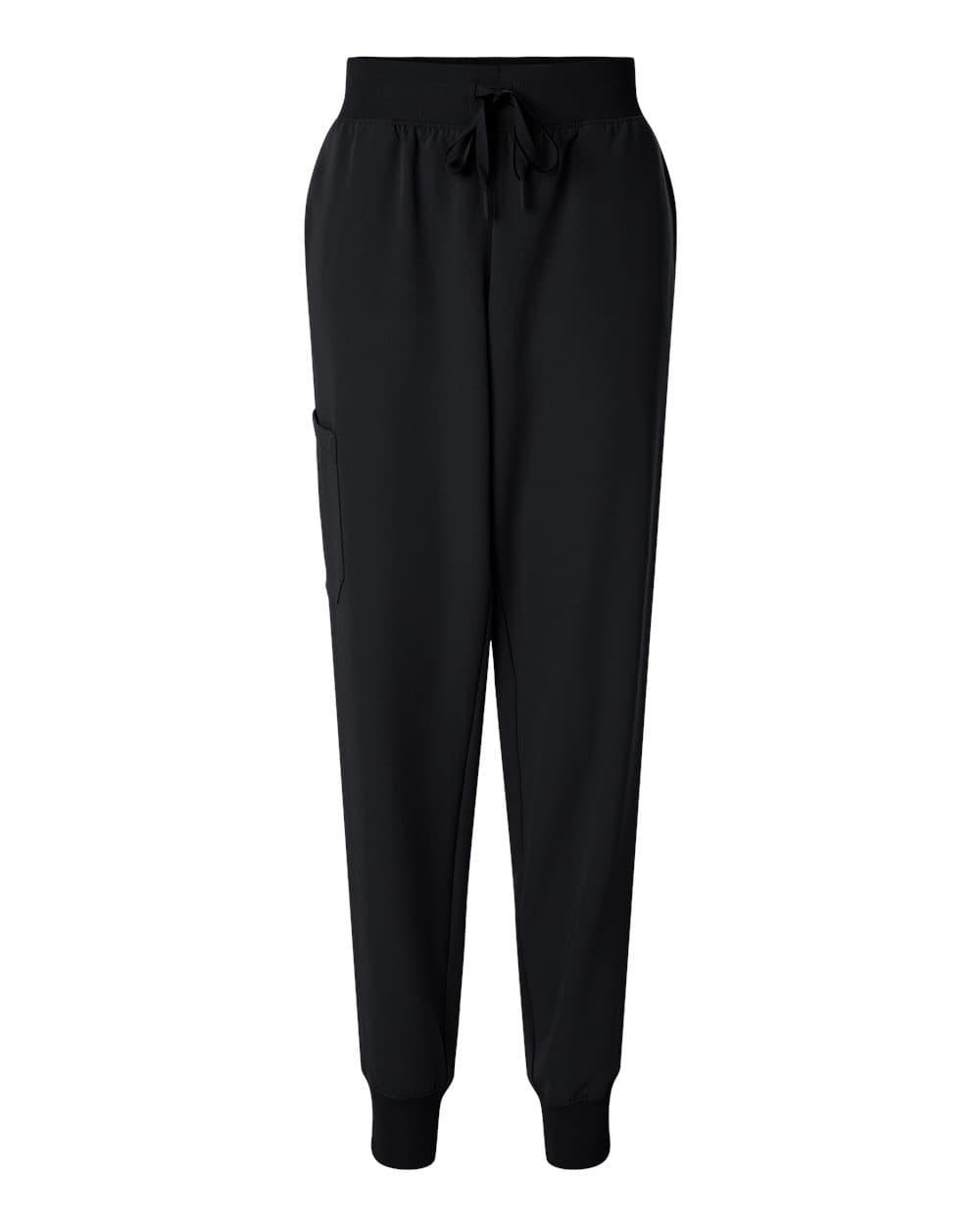 Jaanuu W20003P Women's Petite Sizes Silex Knit-Waist Scrub Joggers