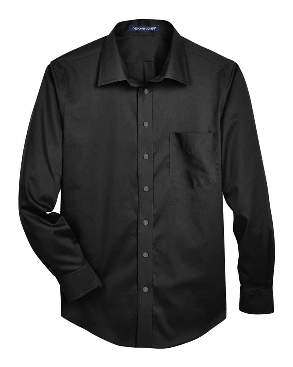 Devon & Jones DG530T Men's Tall Crown Collection Solid Stretch Twill Woven Dress Shirt