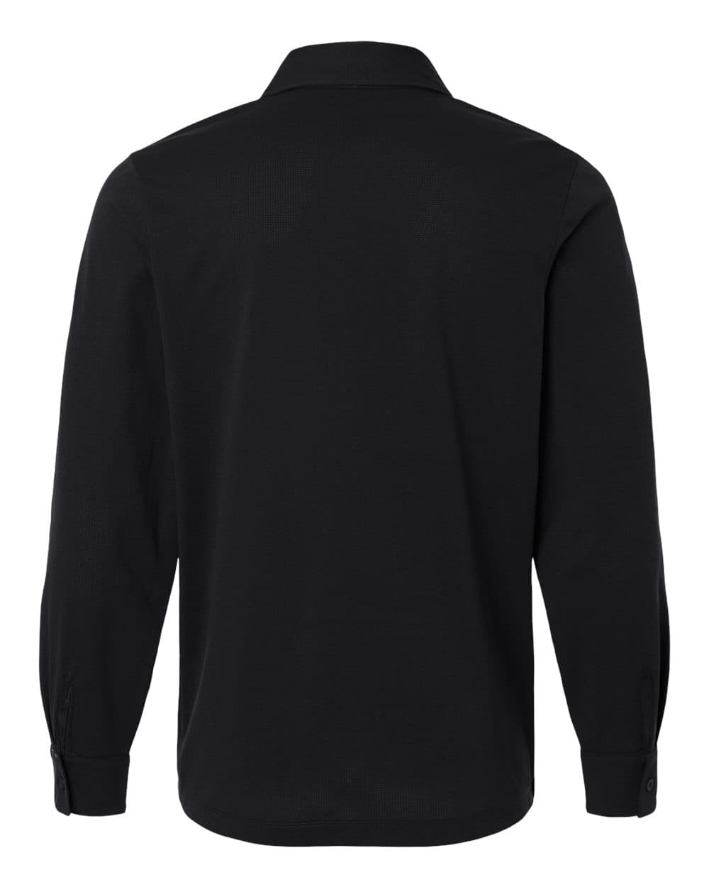 AllPro 41SPLS Men's Pro-Flex Sorona Button Down Shirt in Black