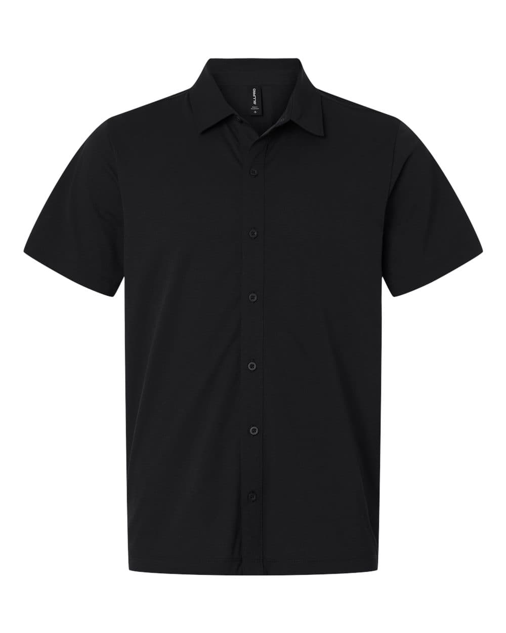 AllPro 41SPSS Men's Pro-Flex Sorona Button Down Short Sleeve Shirt