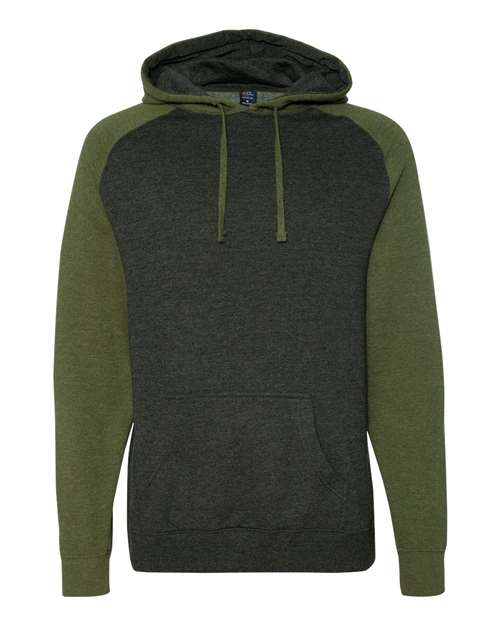 Independent Trading Co. IND40RP in Charcoal Heather/ Army Heather