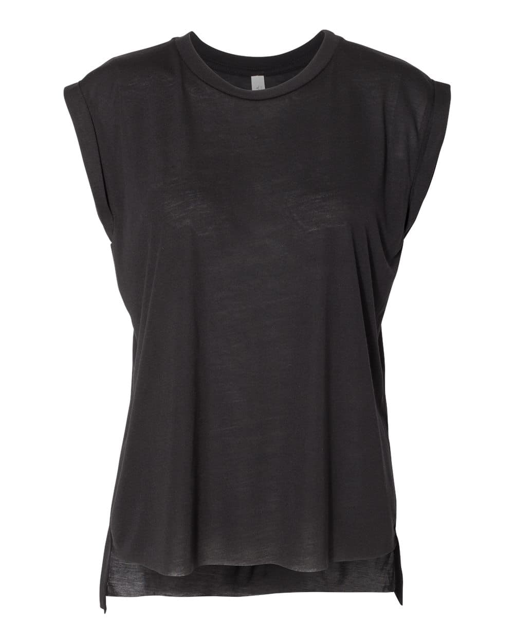 BELLA + CANVAS 8804 Women’s Flowy Rolled Cuffs Muscle Tee