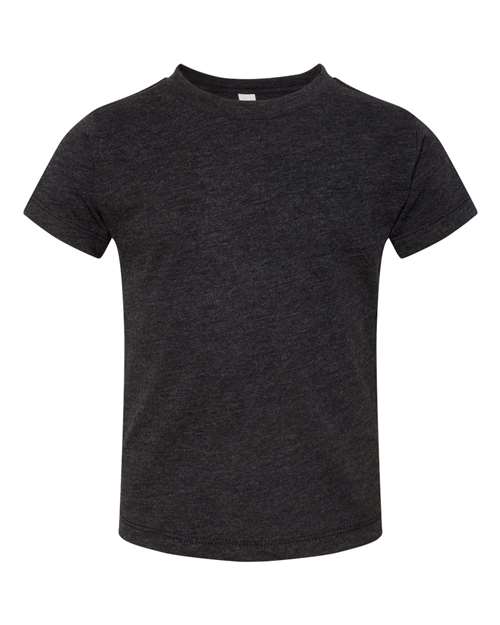 BELLA + CANVAS 3413T in Charcoal Black Triblend