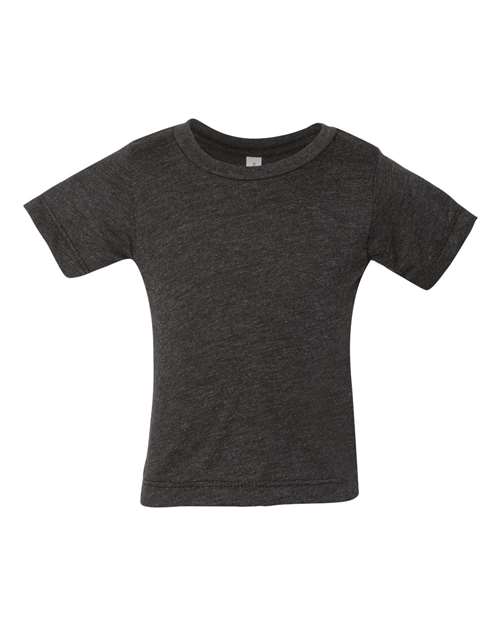 BELLA + CANVAS 3413B in Charcoal Black Triblend