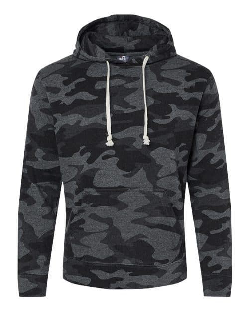 J. America 8871 in Black Camo Triblend
