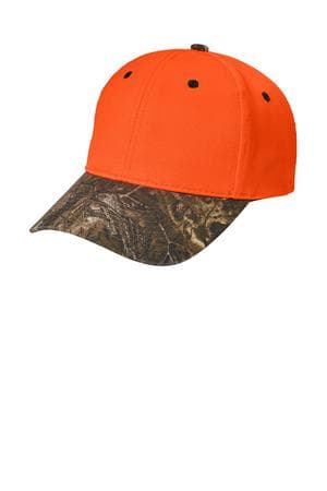 Port Authority C804 Enhanced Visibility Cap with Camo Brim