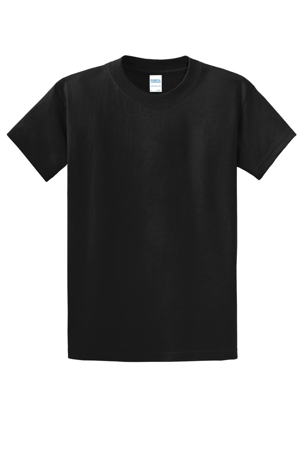 Port & Co PC61 in Jet Black