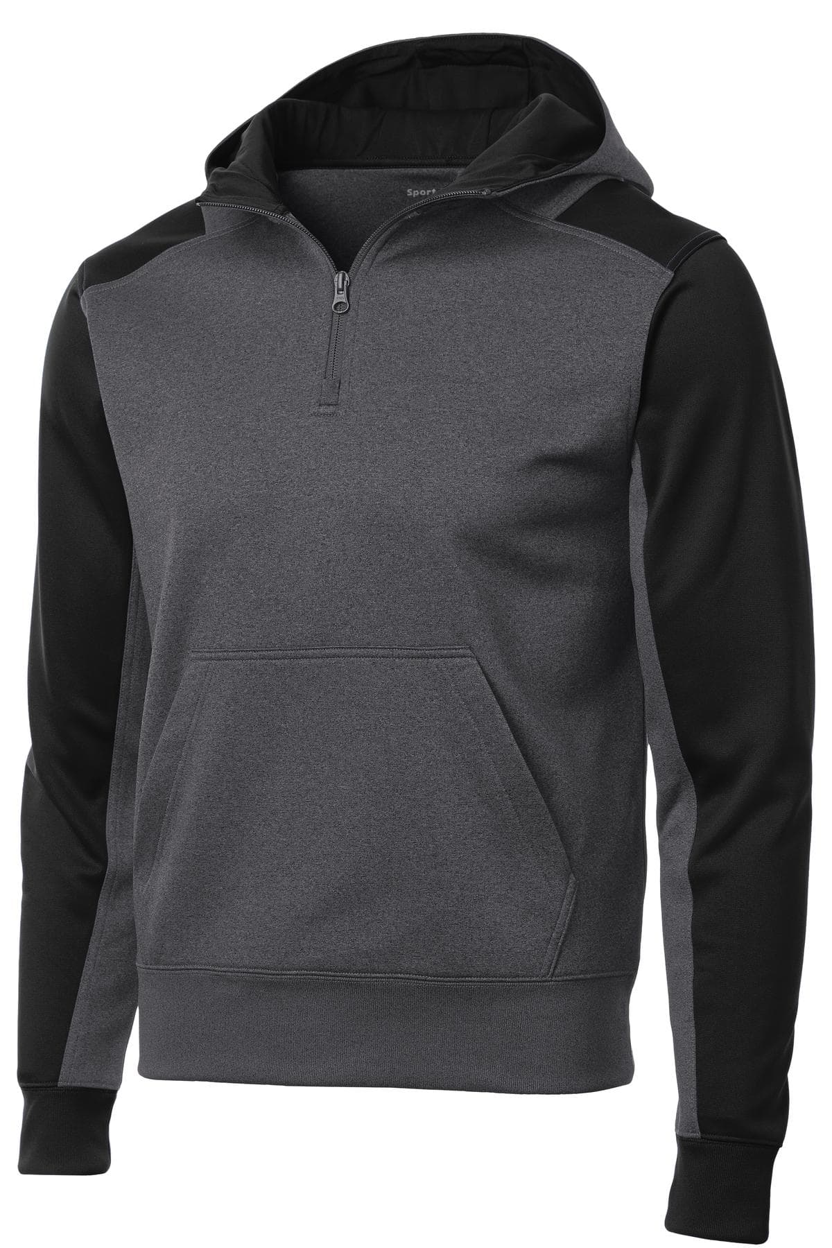 Sport-Tek ST249 in Graphite Heather/ Black