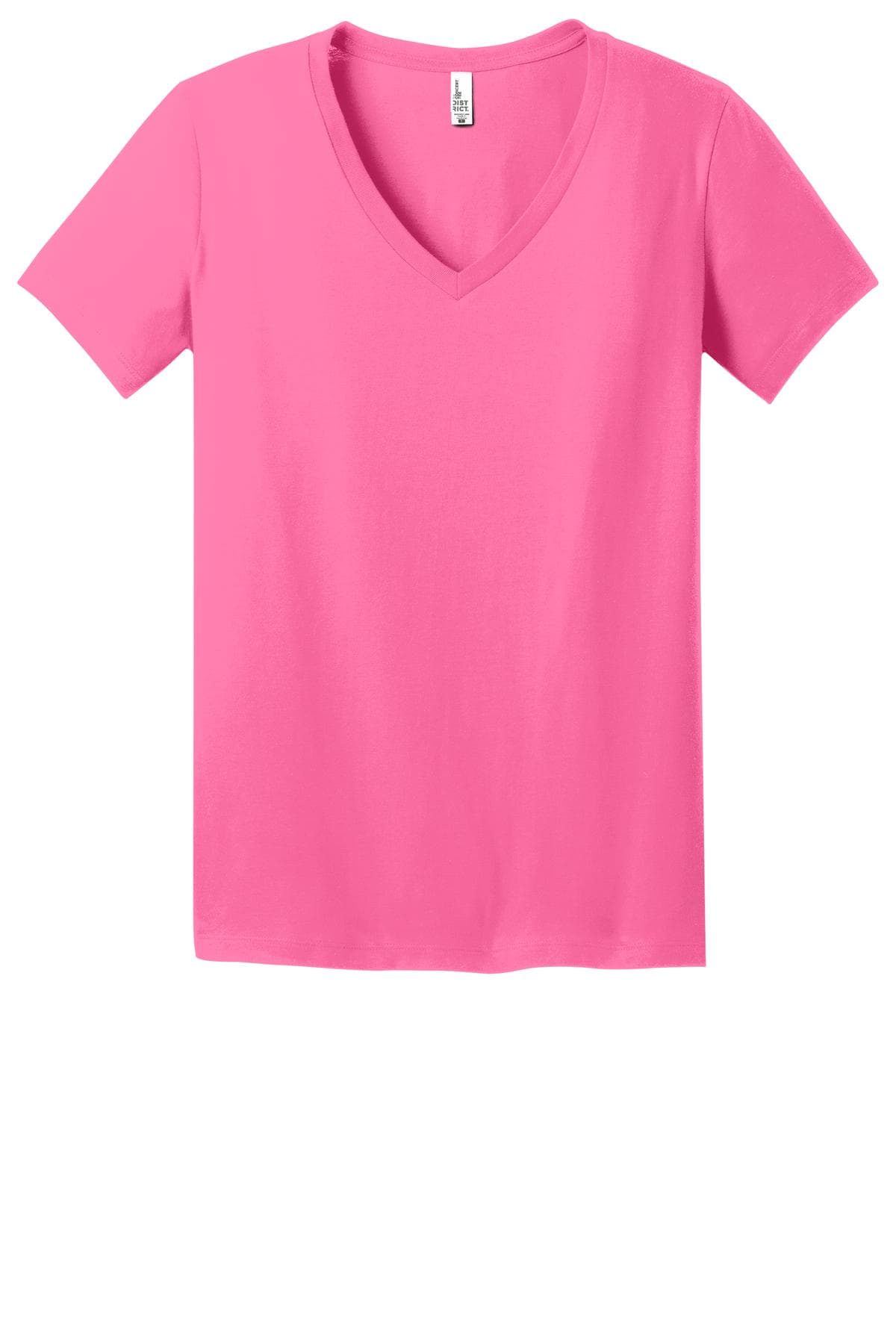 District DT5501 Juniors The Concert Tee V-Neck