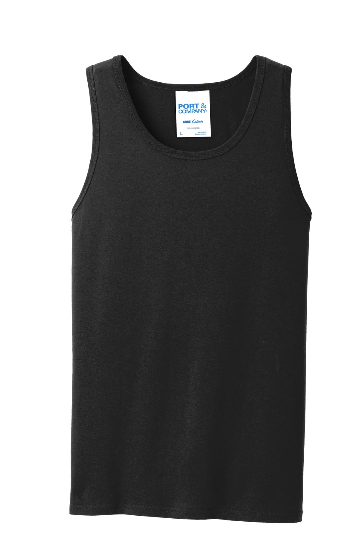 Port & Co PC54TT in Jet Black