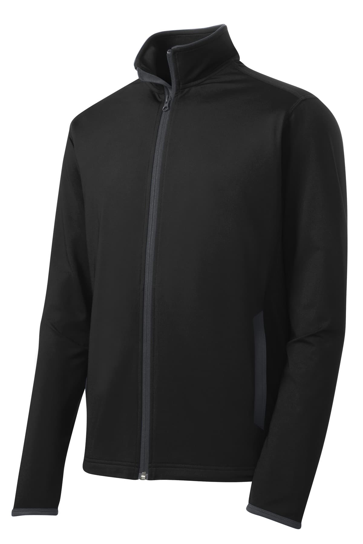 Sport-Tek ST853 in Black/ Charcoal Grey