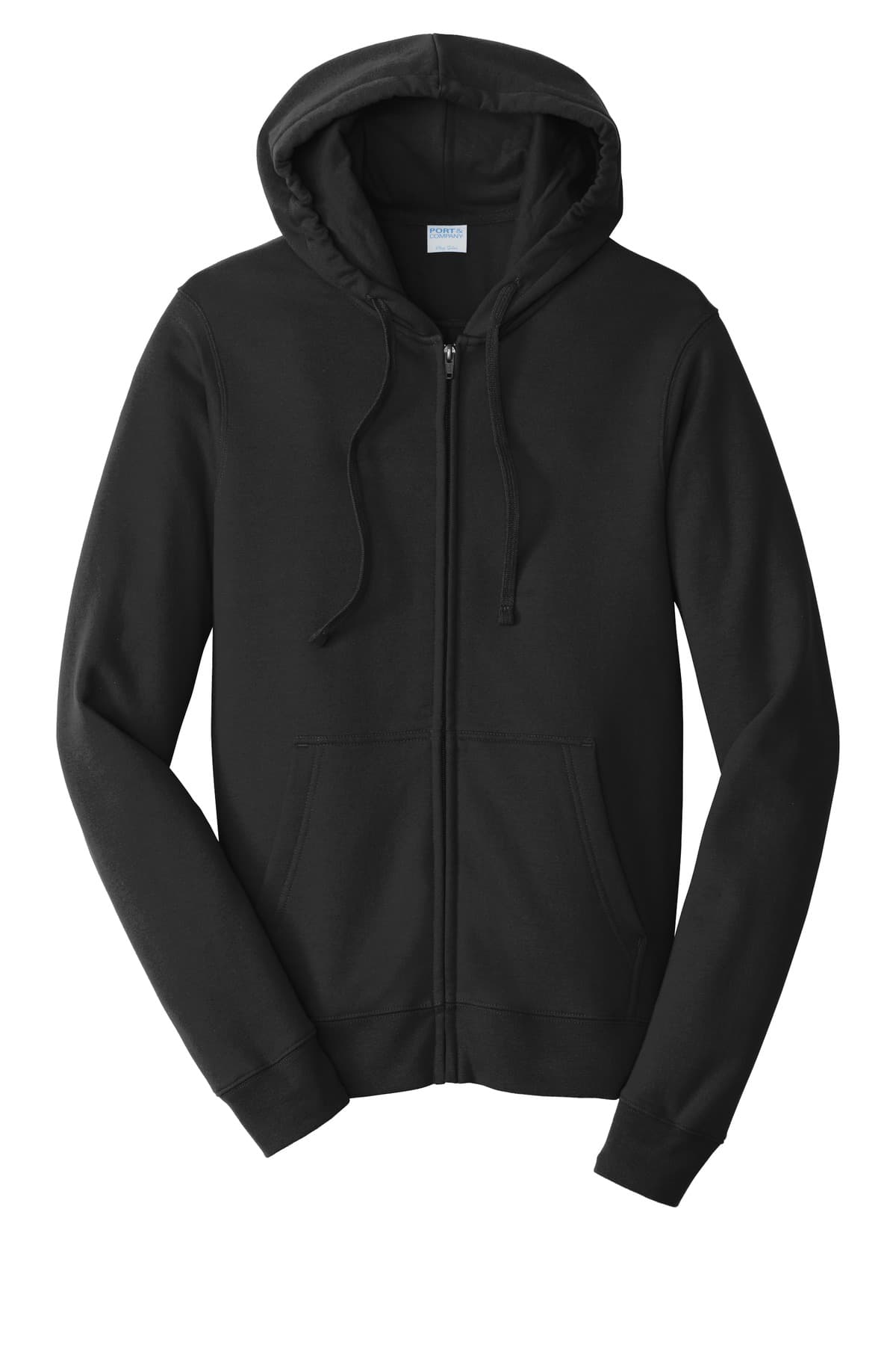 Port & Co PC850ZH in Jet Black