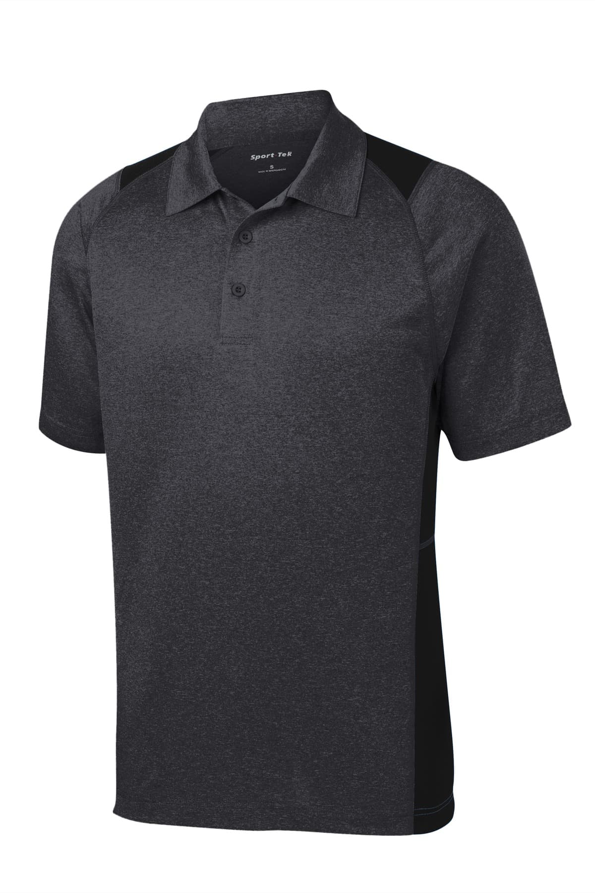 Sport-Tek ST665 in Graphite Heather/ Black
