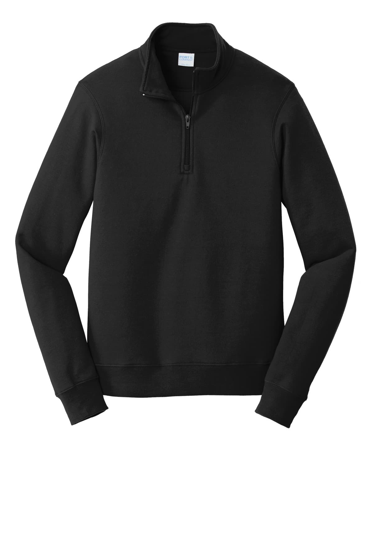 Port & Co PC850Q in Jet Black