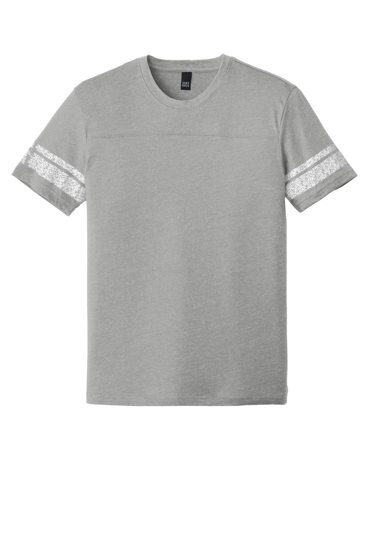 District DT376 in Heathered Nickel/ White