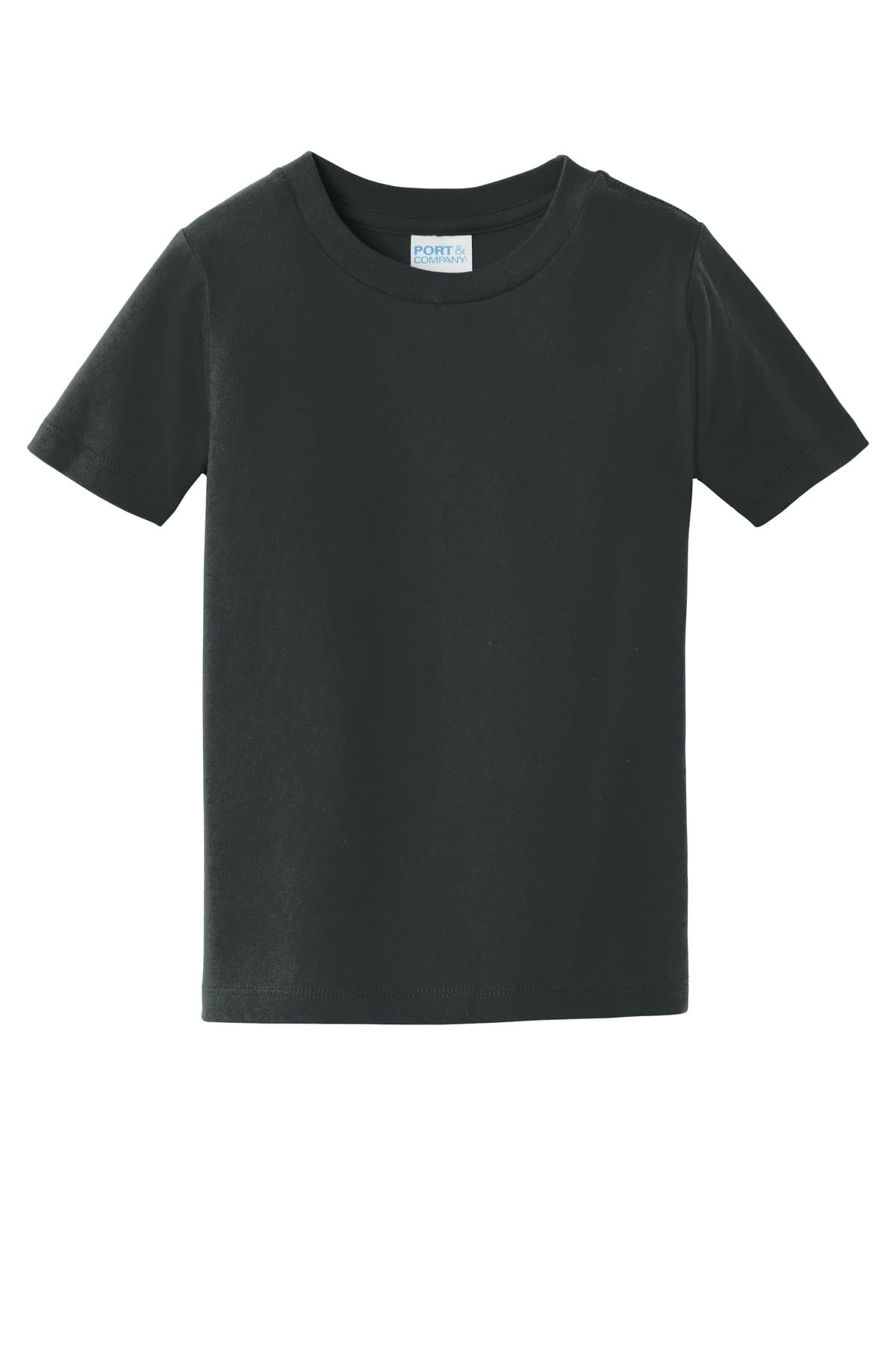Port & Co PC450TD in Jet Black
