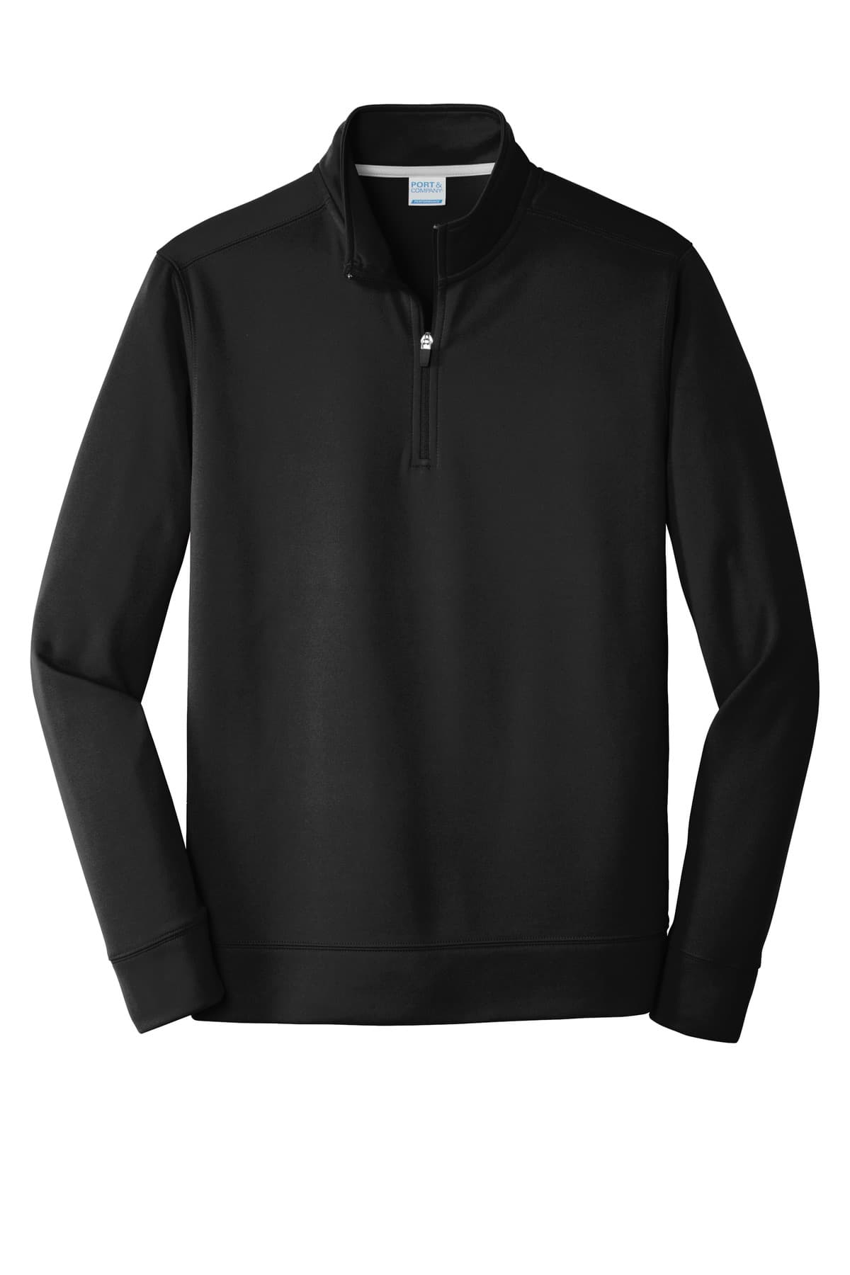 Port & Co PC590Q in Jet Black
