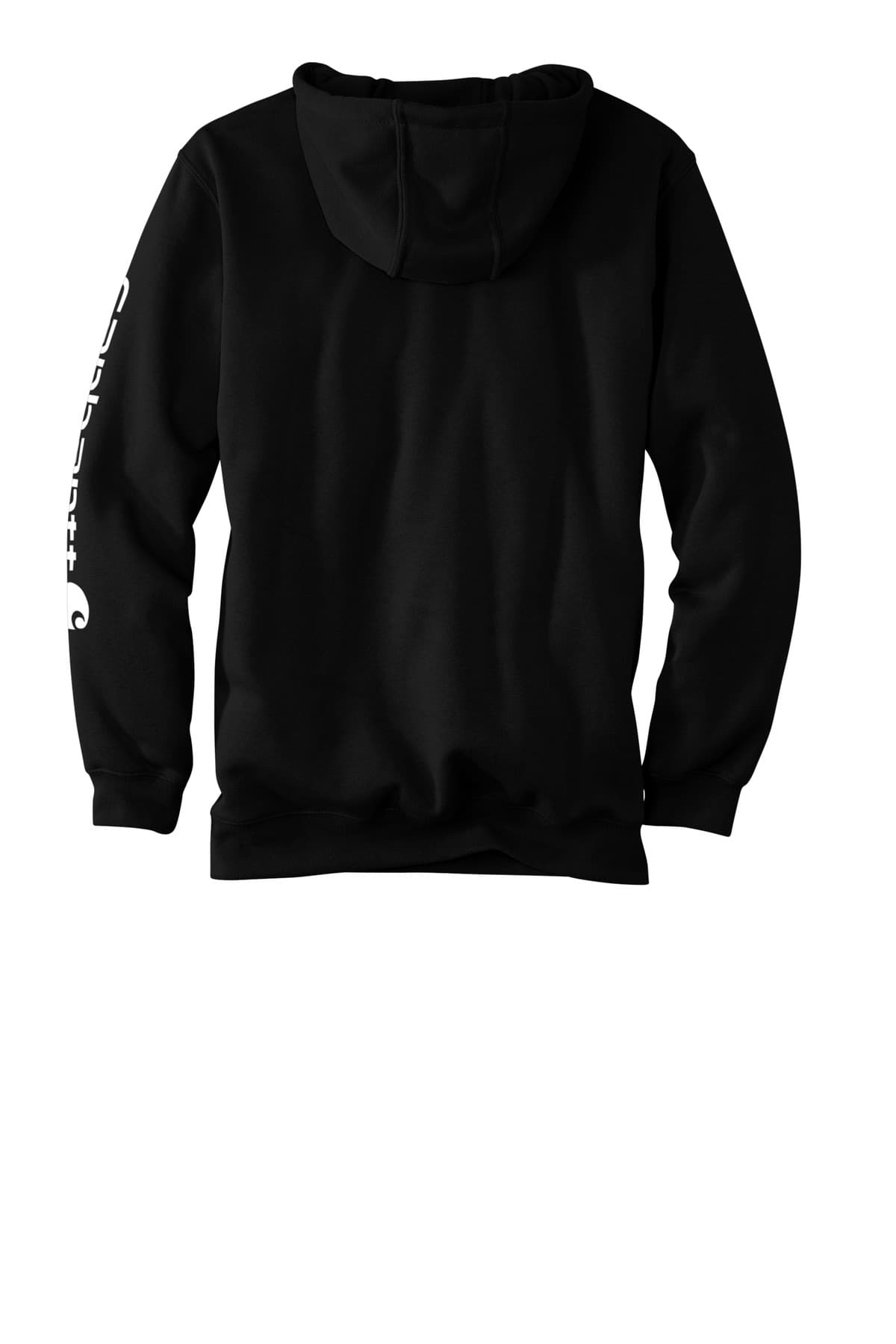 Carhartt CTK288 Midweight Hooded Logo Sweatshirt in Black