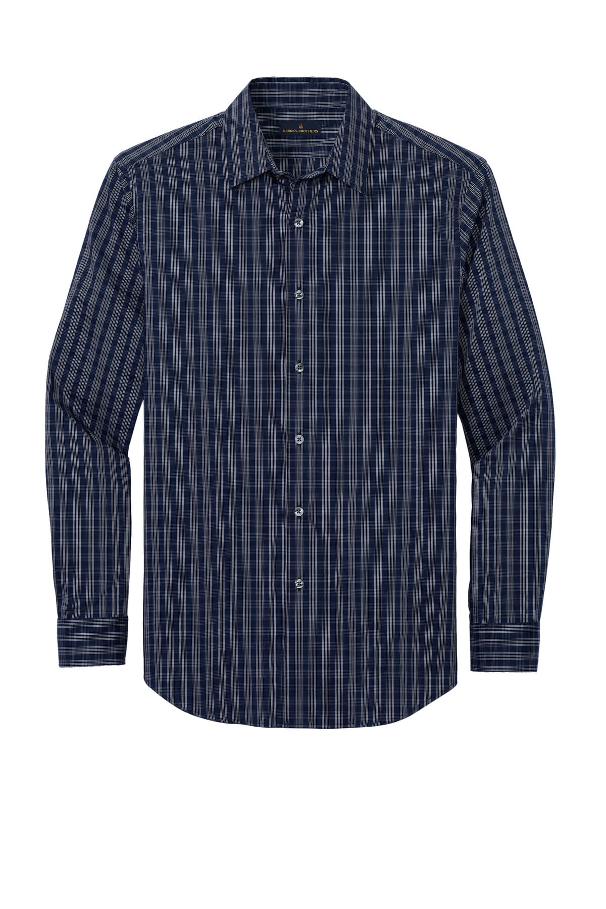 Brooks Brothers BB18006 in Navy Blazer/ White Grid Check