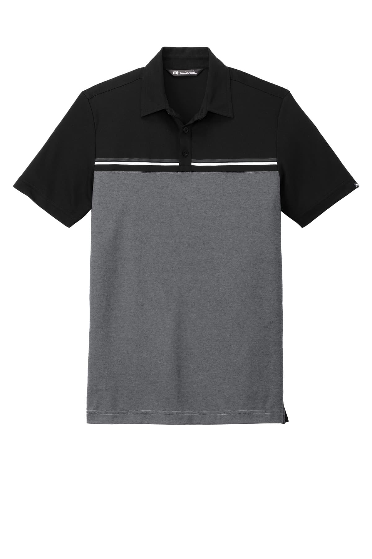 TravisMathew TM1MY401 in Black/ Dark Grey Heather