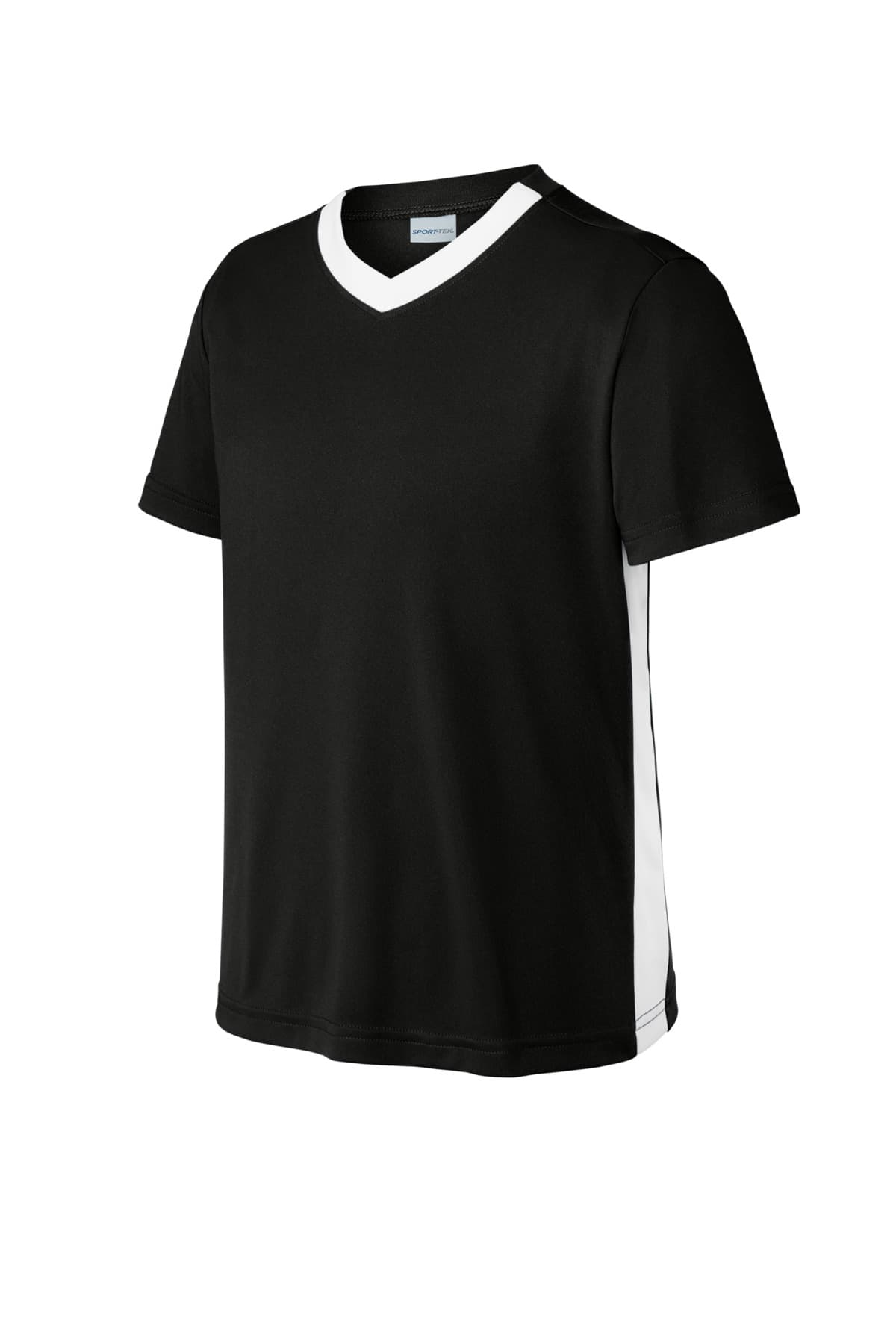 Sport-Tek YST101 in Black/ White