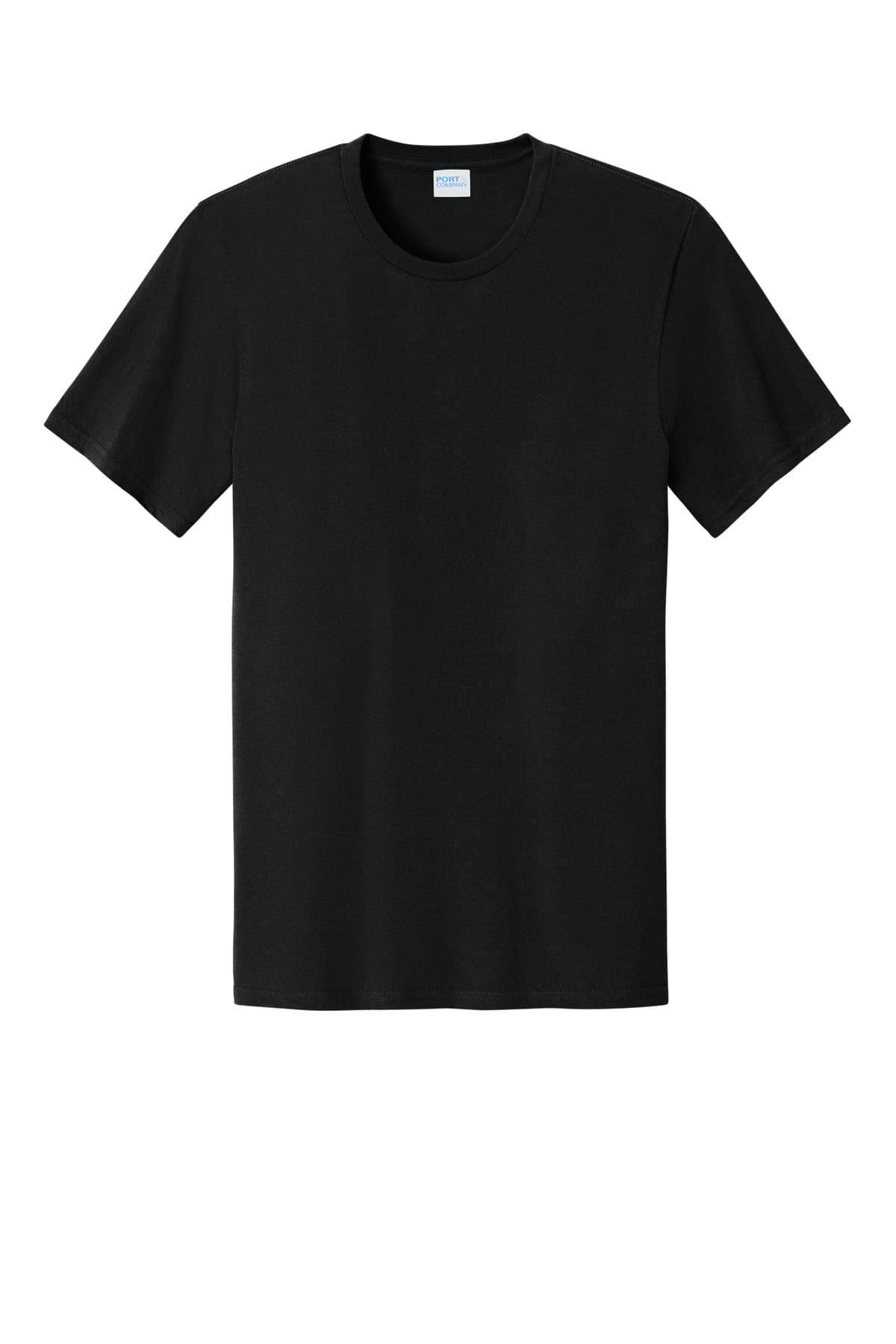 Port & Co PC43 in Jet Black