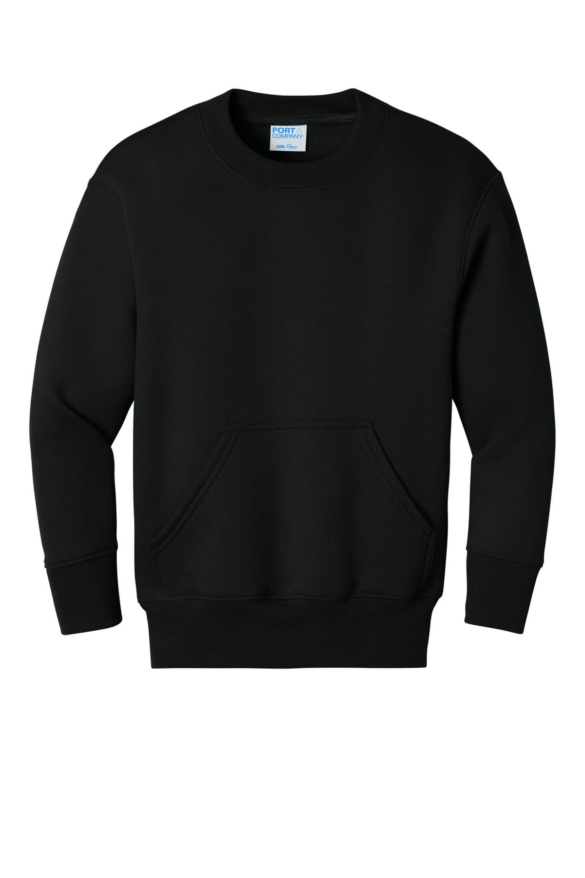 Port & Co PC78YPKT in Jet Black