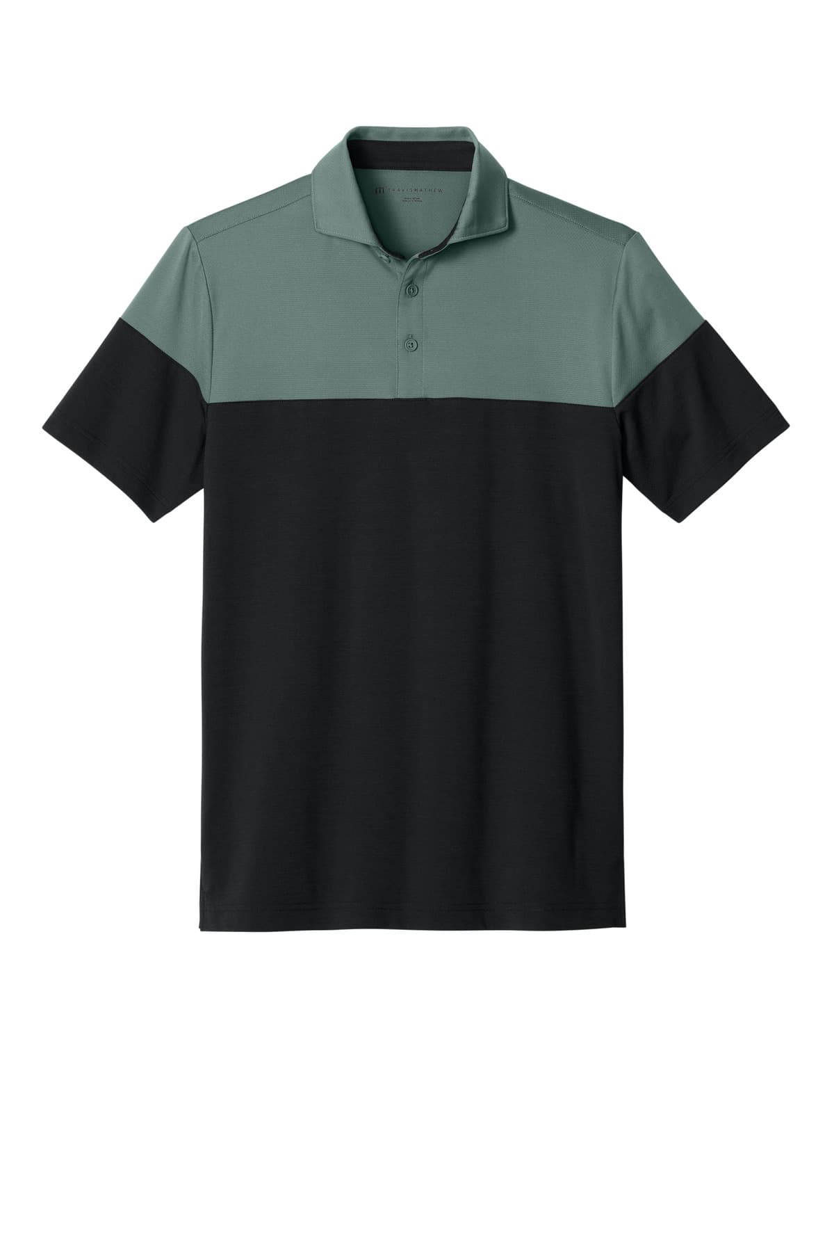 TravisMathew TMA42774 in Balsam Green/ Black
