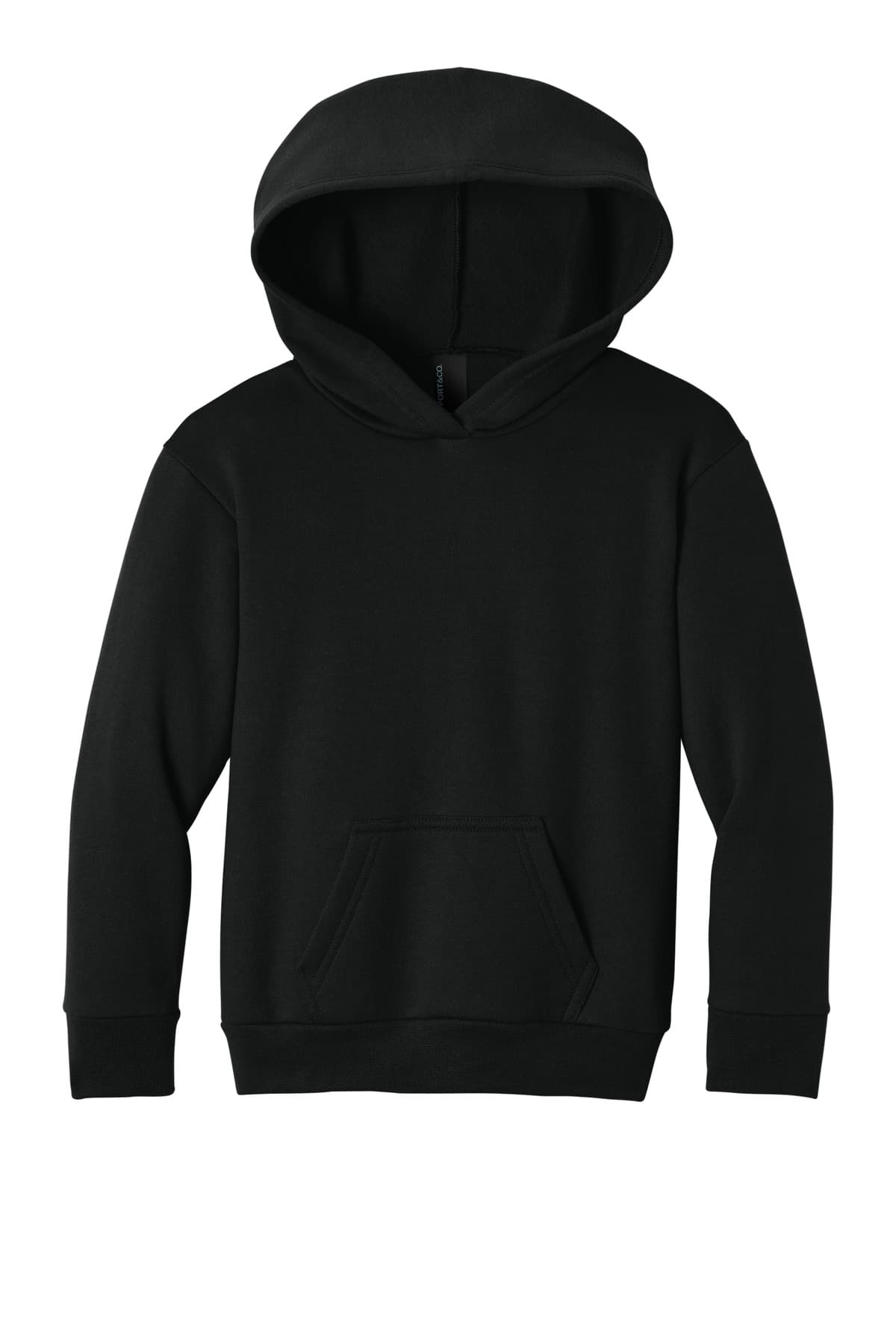 Port & Co PC68YH in Jet Black