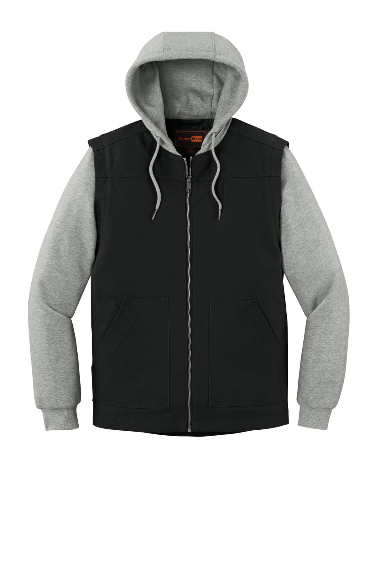 CornerStone CSJ42 in Black/ Heather Grey