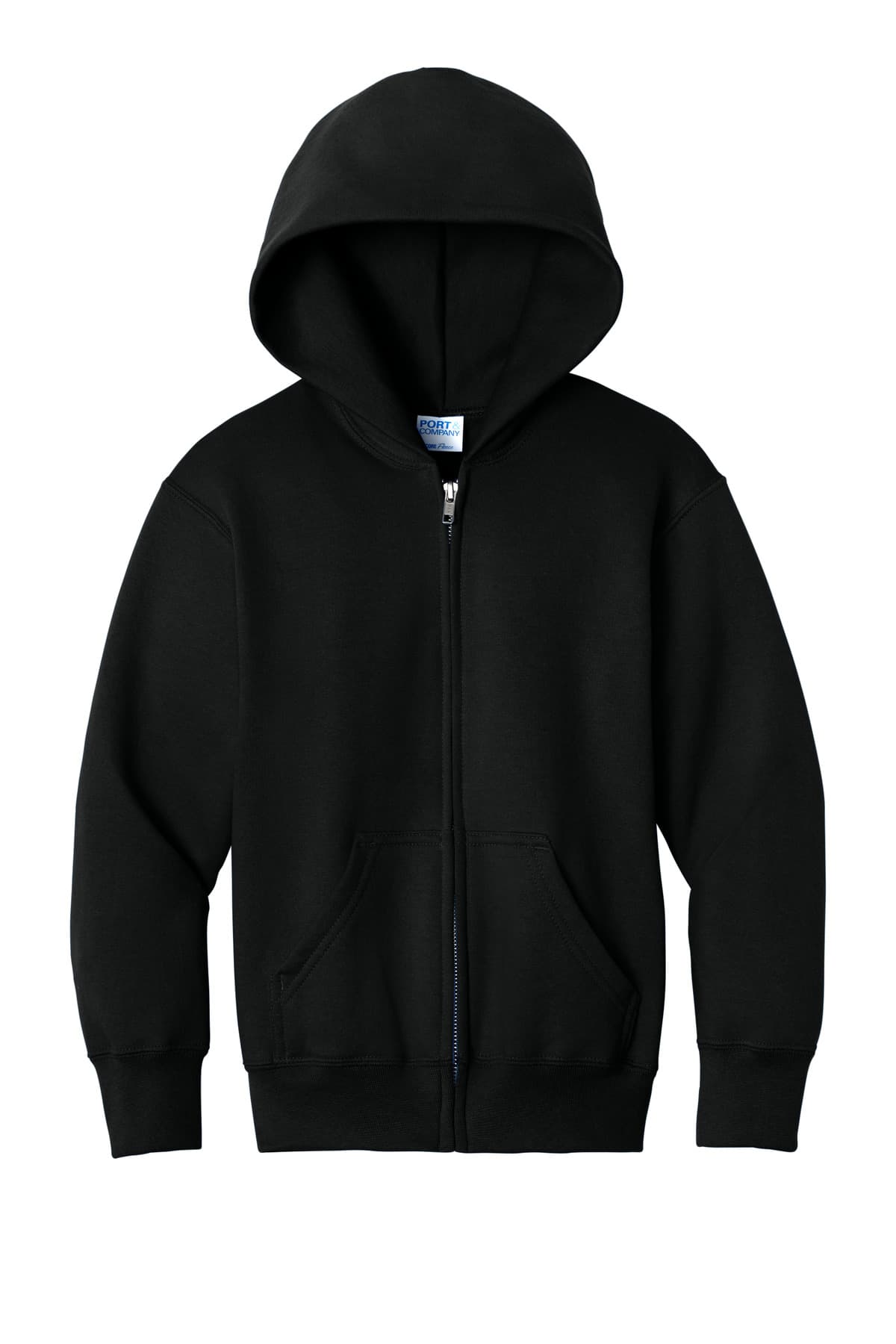 Port & Co PC78YZH in Jet Black
