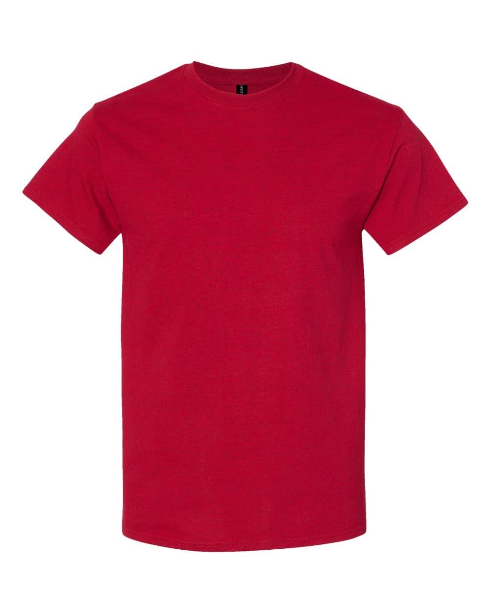 Gildan 5000 Unisex Heavy Cotton T-Shirt in Antique Cherry Red
