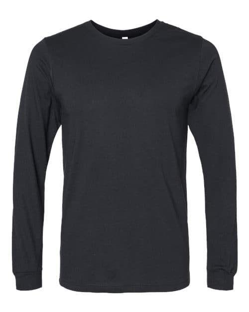 BELLA + CANVAS 3501CVC in Solid Black Blend