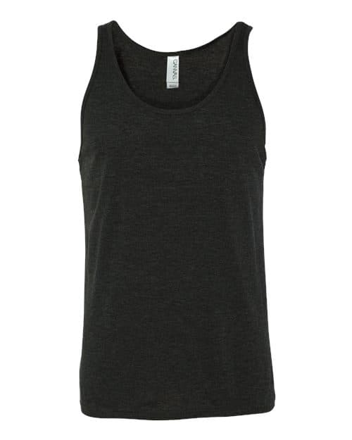 BELLA + CANVAS 3484 in Charcoal Black Triblend