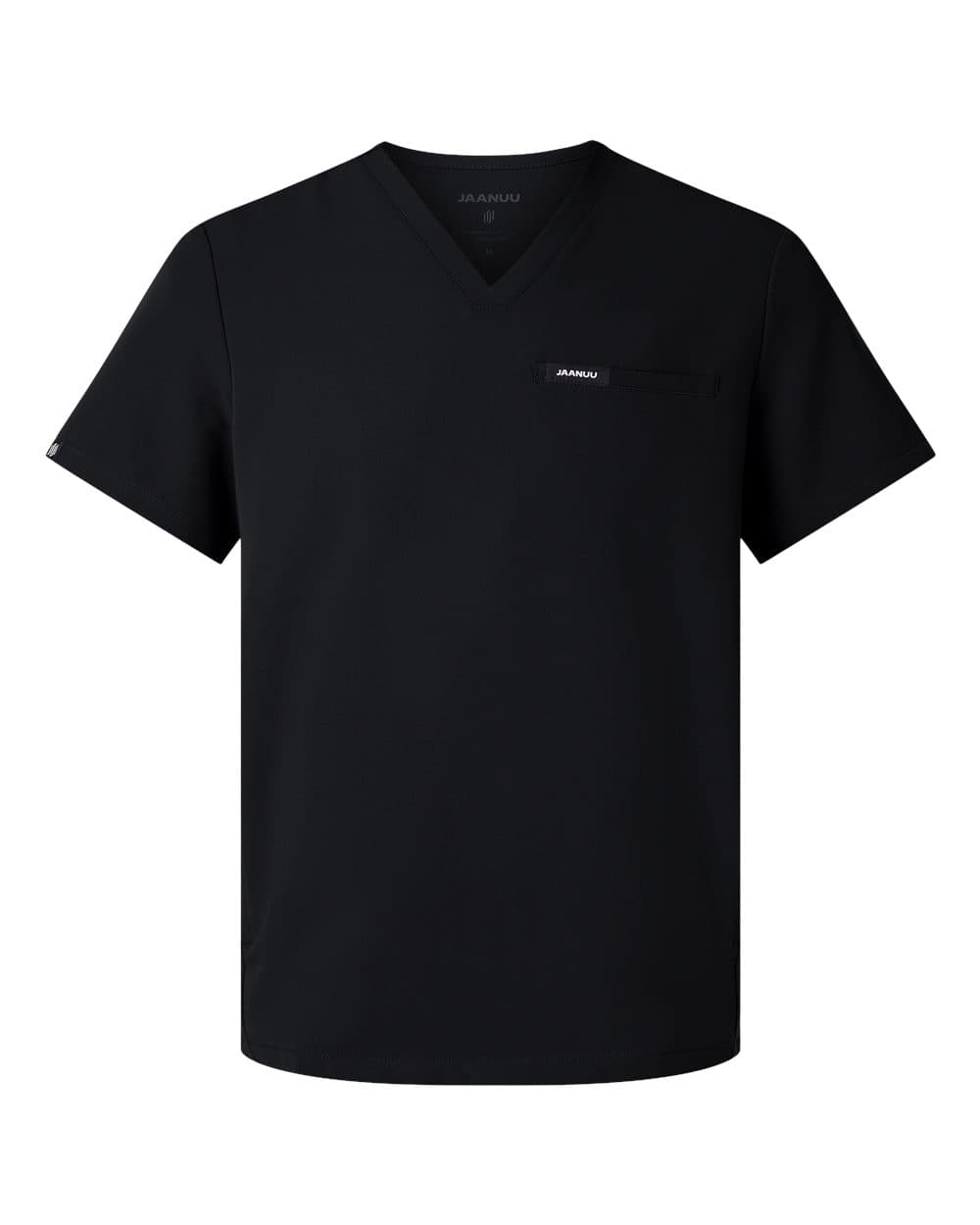 Jaanuu M10002 Men's Platt 3-Pocket Scrub V-Neck Top