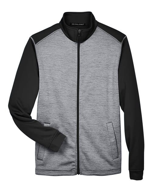 Devon & Jones DG796 in Black Heather/ Dark Grey Heather