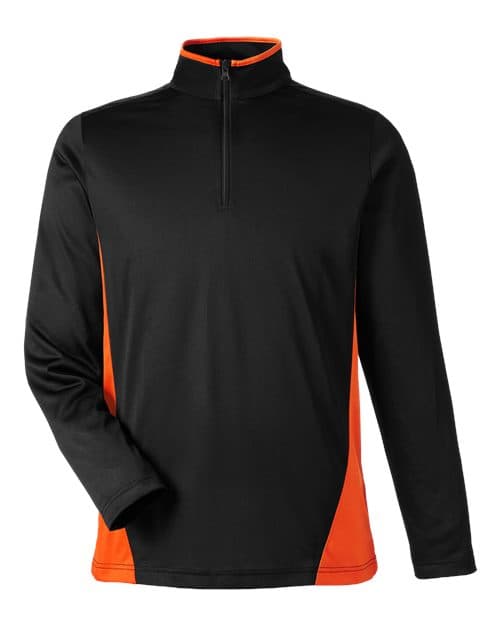 Harriton M786 in Black/ Team Orange