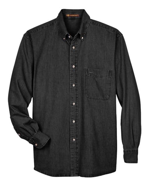Harriton M550 in Washed Black