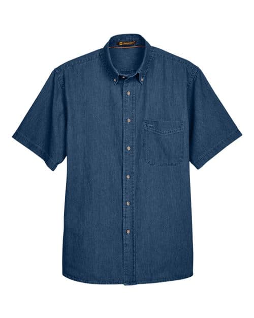 Harriton M550S in Dark Denim