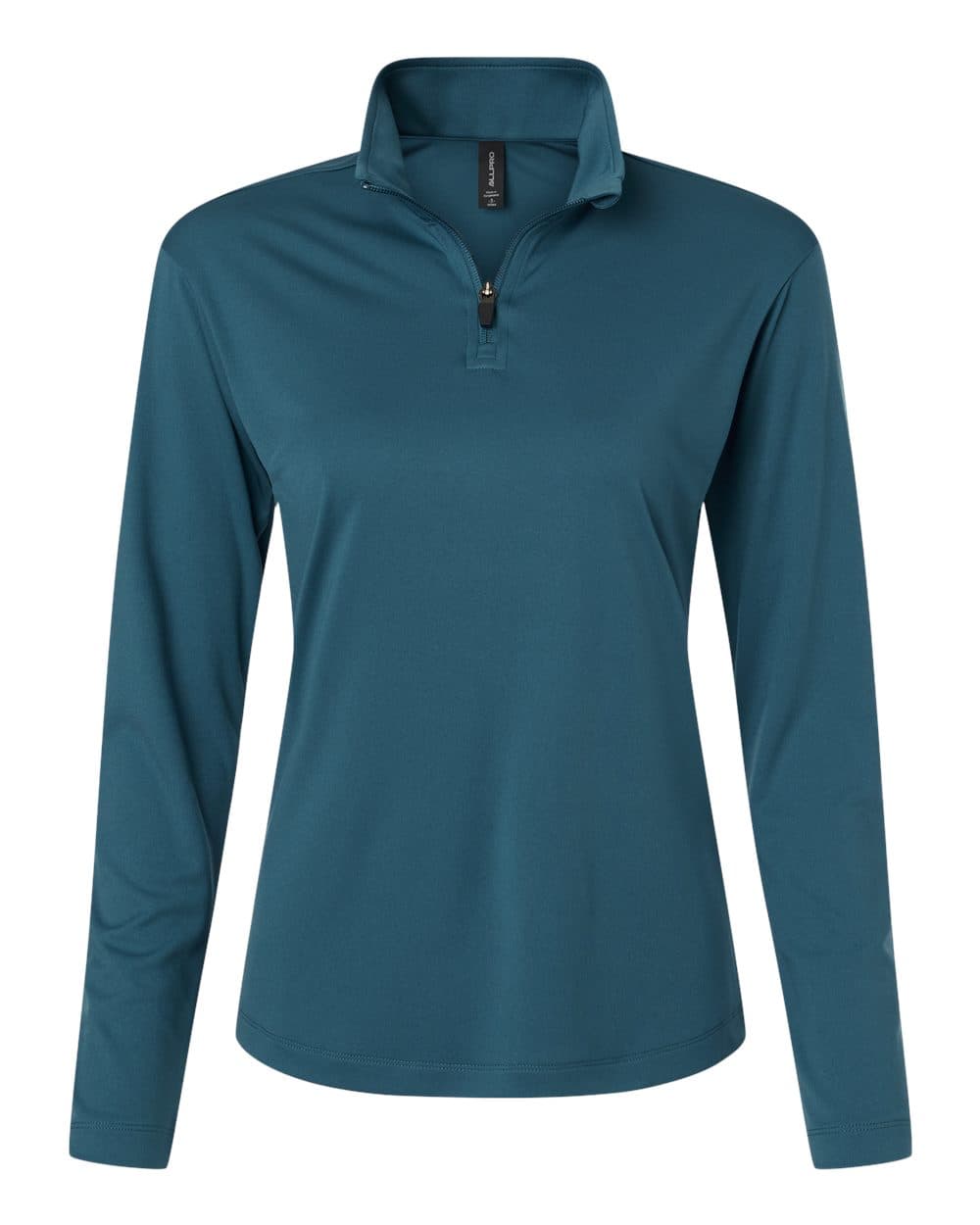 AllPro 41870L Women's Pro-Lock Performance Quarter-Zip Pullover in Atlantic Blue