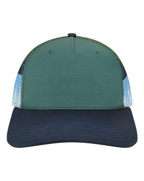 LOCALE 5PTKRS in Deep Teal/ Lake Moonrise/ Navy