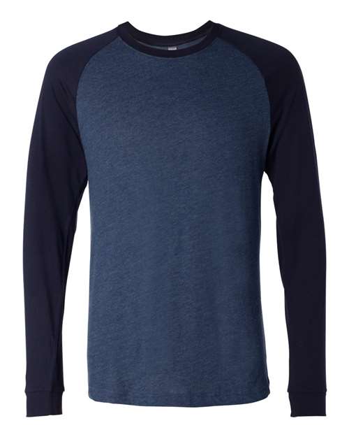 BELLA + CANVAS 3000 in Heather Navy/ Midnight