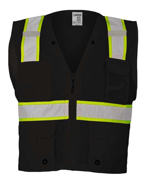 Kishigo B100-111 in Black/ Lime - B100