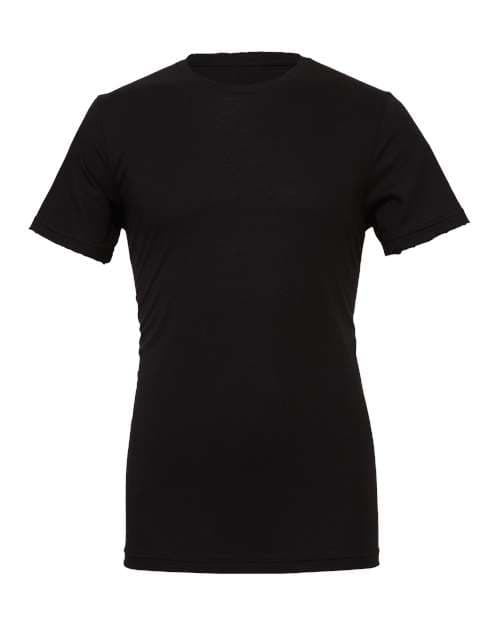 BELLA + CANVAS 3001CVC in Solid Black Blend