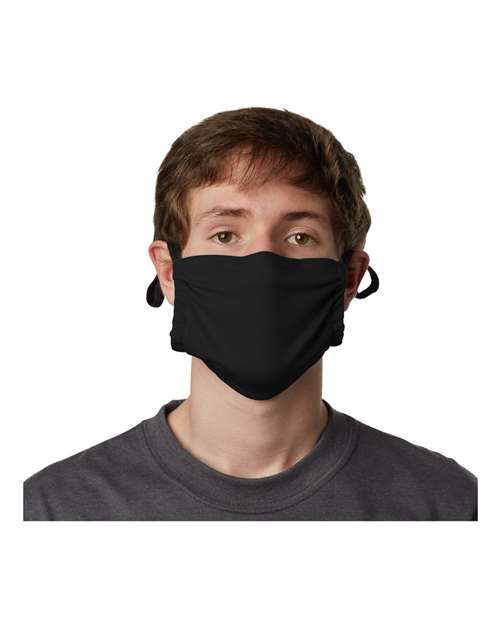 Hanes MKPKCR in Black