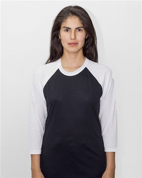 Los Angeles Apparel FF53 in Black/ White